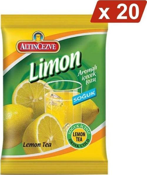 Limon Aromalı İçecek Tozu - Soğuk 450 G - 20Lİ PAKET