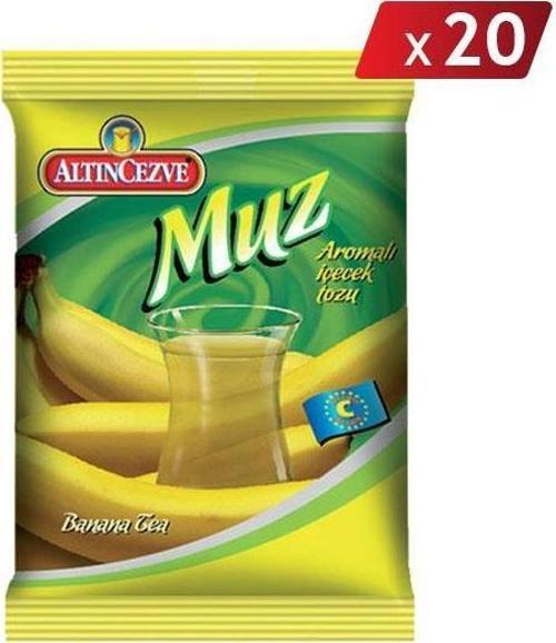 Muz Aromalı İçecek Tozu 250 Gr - 20Lİ PAKET