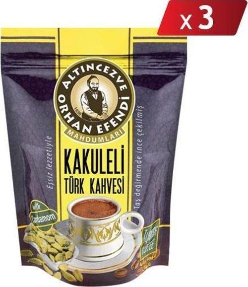Orhan Efendi Kakuleli Türk Kahvesi 100 Gr - 3LÜ PAKET