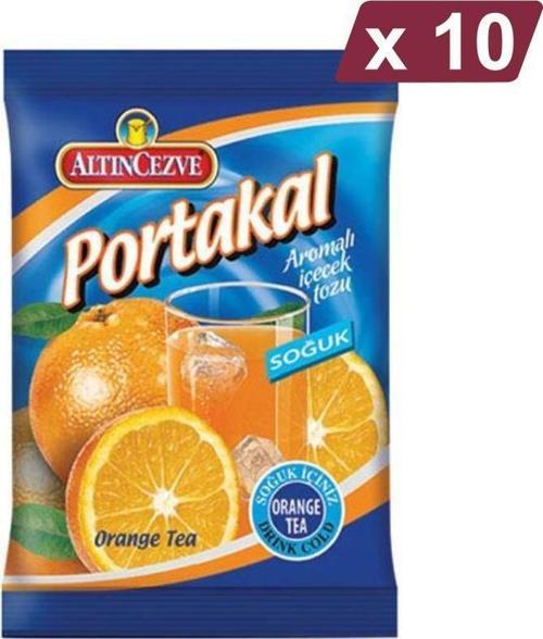 Portakal Aromalı İçecek Tozu - Soğuk 450 G - 10LU PAKET