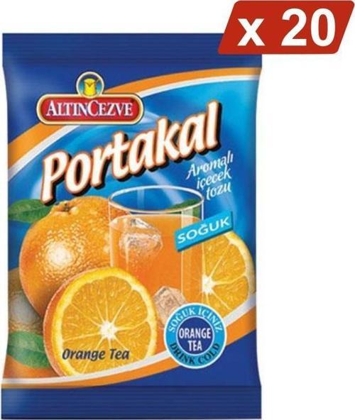 Portakal Aromalı İçecek Tozu - Soğuk 450 G - 20Lİ PAKET