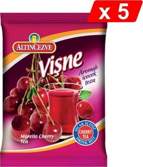 Vişne Aromalı İçecek Tozu 250 Gr - 5Lİ PAKET