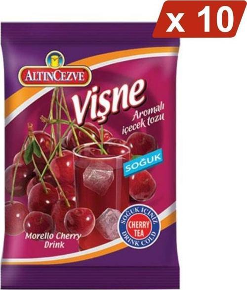 Vişne Aromalı İçecek Tozu Soğuk 450 G - 10LU PAKET