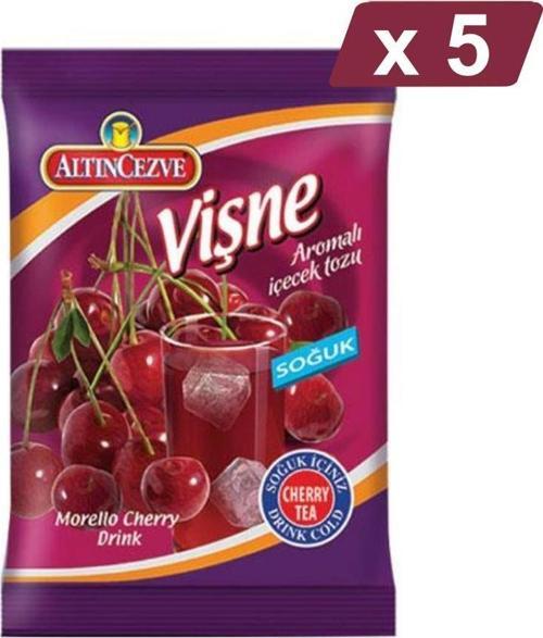 Vişne Aromalı İçecek Tozu Soğuk 450 G - 5Lİ PAKET