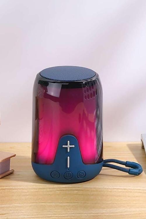 7835 Led Rgb Işıklı Kablosuz Bluetooth Hoparlör / Usb & Tf Kar