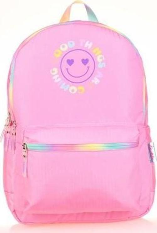 Smile Sırt Çantası Pink K1744