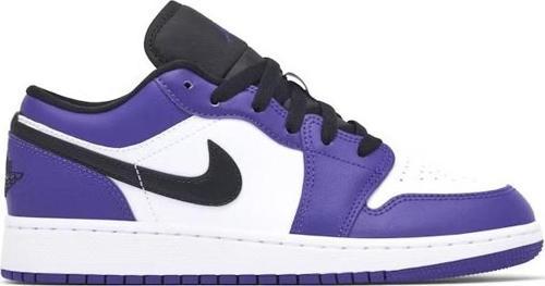 AİR JORDAN 1 LOW COURT PURPLE KADIN SNEAKER AYAKKABI-553560-500