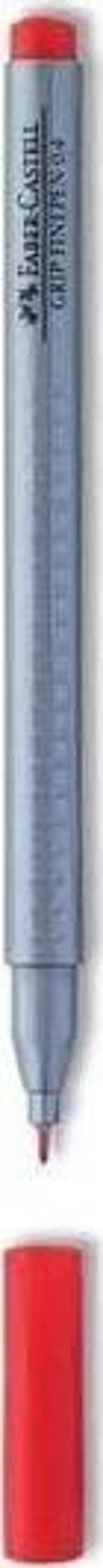 Faber-Castell Grip Finepen 0.4 mm Kırmızı Kalem