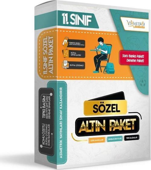 11.Sınıf SÖZEL Konu Özetli Çözümlü Çıkmış Soru Bankaları ve Dijital Çözümlü PAKET DENEME SETİ