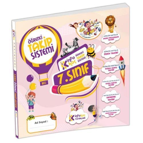 2025 7.Sınıf İnfoKoç Yayınları Öğrenci Takip Sistemi (40 Haftalık, Detaylı, Konu Soru Video Takip)