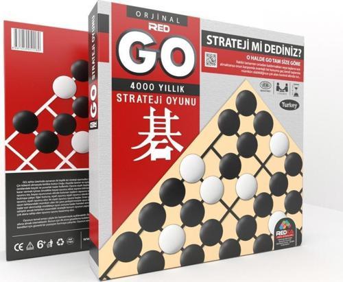 Go Akıl Oyunu Ahşap Red Go 4000 Yıllık Strateji Oyunu