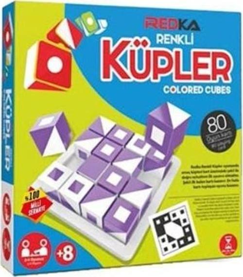 Sihirli Küpler Renkli Küpler 4 Set 77 Kart Akıl Oyunları