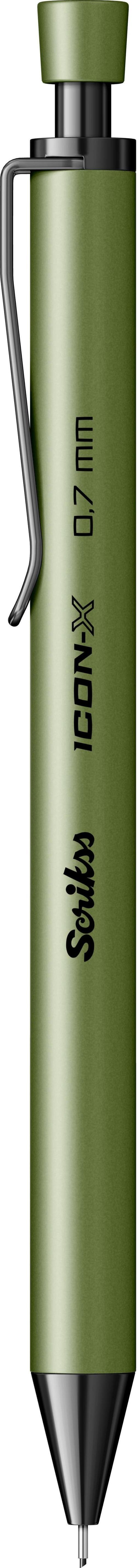 Versatil Kalem (Mekanik Kurşun Kalem) Icon-X Metal 0.7 Mm Yeşil (12 Li Paket)