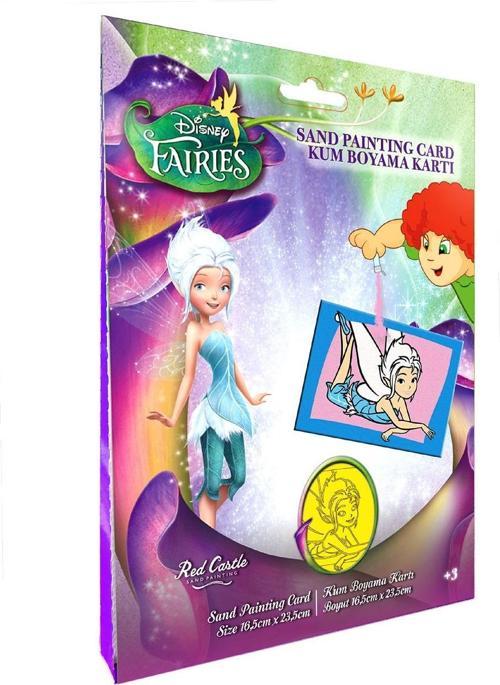 Disney Periler Eğitici ve Eğilenceli Kum Boyama Seti-Red Castle SS-11