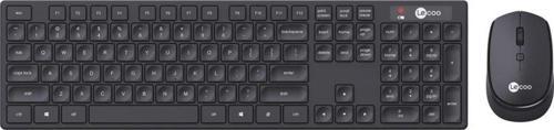 LECOO KM2001 KLAVYE & MOUSE KABLOSUZ SET SİYAH