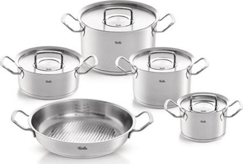 Original Profi Collection Metal Kapak 9 Parça Tencere Seti