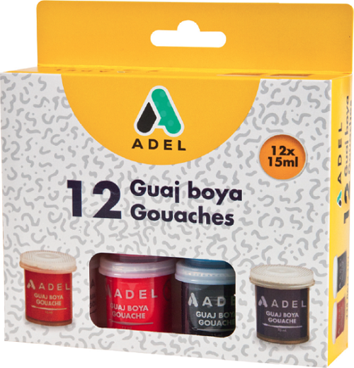 Guaj Boya 15Ml 12 Renk Yl 2340612101