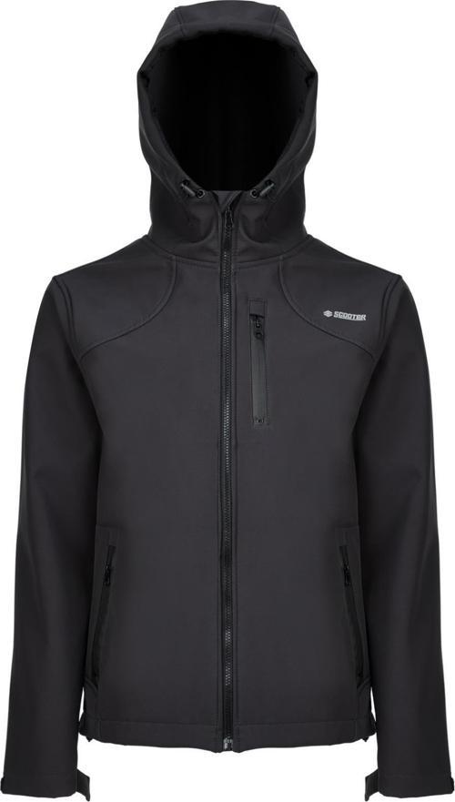 Softshell Kapşonlu Mont Antrasit Erkek Mont M1801TA