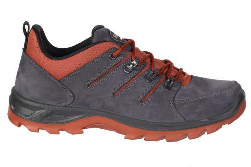 Su Geçirmez Deri Füme-Kiremit Erkek Outdoor Ayakkabı M5557NFR