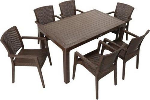 Elit Rattan 90x150 Zeus Koltuk Masa Takımı