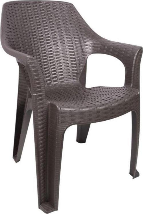 Queen Rattan Koltuk (6 Adet) Kahverengi