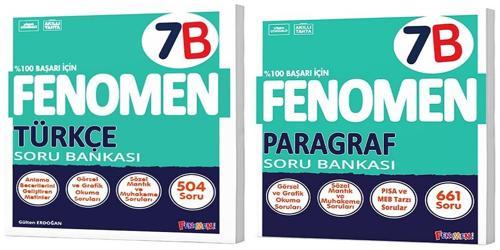 Fenomen Okul 2025 7. Sınıf Türkçe + Paragraf B Serisi Soru Seti 2 Kitap