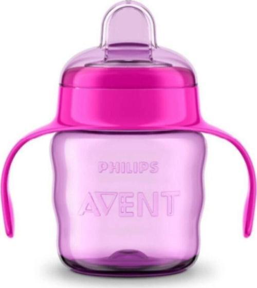 Kız Çocuk 200 Ml - 6 Ay Ve Üzeri Bebekler Için  Eğitici Damlatmaz Bardak