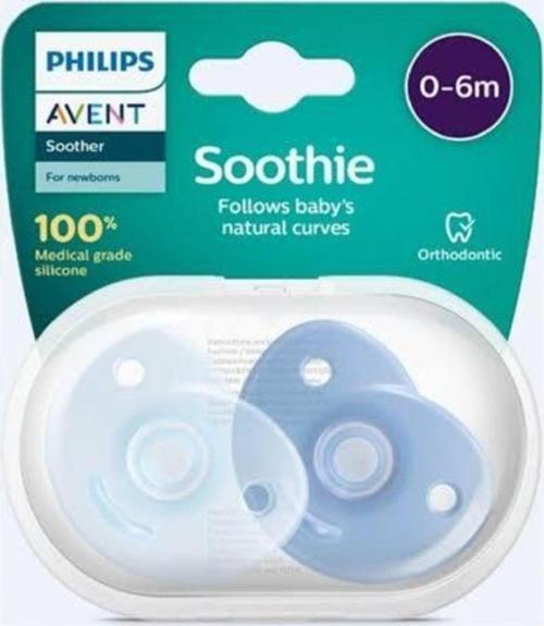Soothie 2’Li Emzik 0-6 Ay Erkek Yeni