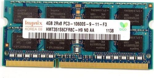 Hmt351S6Cfr8C-H9 4 Gb Pc3-10600S Ddr3 1333Mhz Notebook Ram