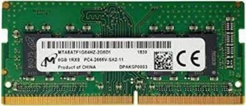 8Gb 2666Mhz Ddr4 Pc4-21300 Mta8Atf1G64Hz-2G6D1 Notebook Ram Bellek