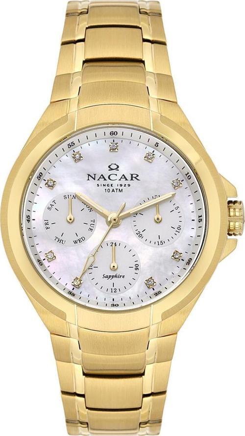 NC28-392322-DSM Sarı Metal Band Kadın Kol Saati