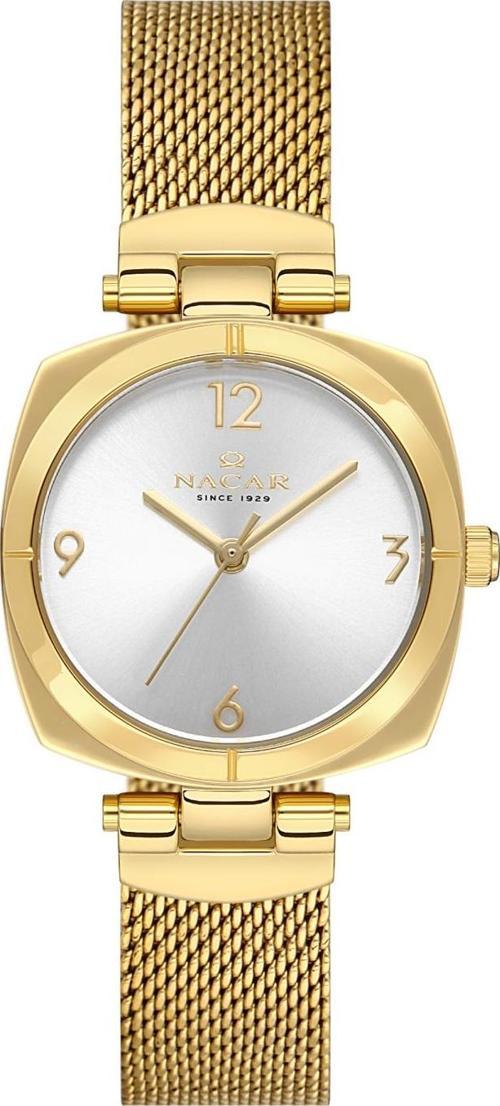 NC36-392025-DSM Sarı Hasır Band Kadın Kol Saati