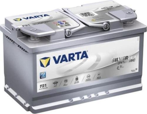 12 Volt 80 Amper Akü Agm F21 Start Stop
