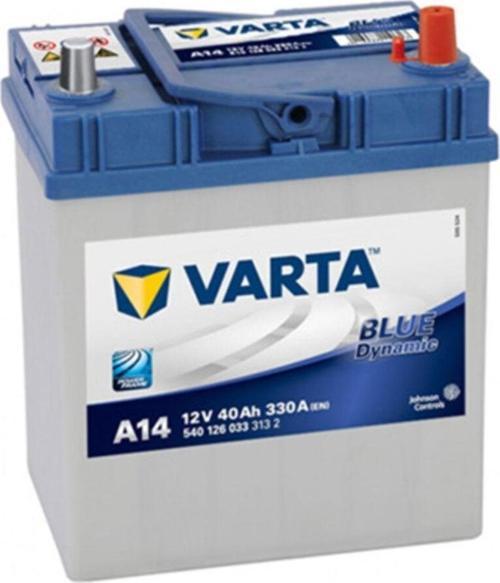 12V 40 Ah Amper 330A Akü Blue Dynamic A14