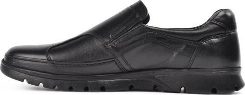 Siyah Erkek Slip On Hakiki Deri Ayakkabı