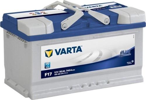 F17 12V 80 Ah(Amper)Blue Dynamic Standart Akü - Eski Akü İadesiz