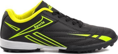 Siyah Neon Sarı Unisex Halı Saha Ayakkabısı