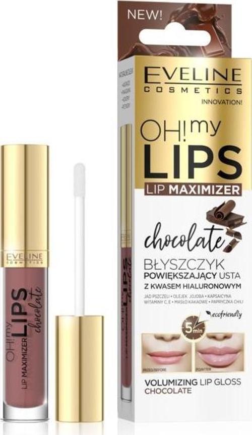 Oh! My Lips! Çikolatalı Dudak Büyütücü Dudak Parlatıcısı