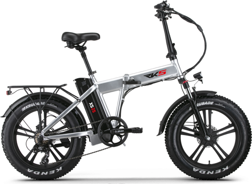 XS25 Katlanabilir Elektrikli Bisiklet Gri