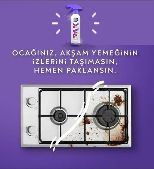 Pak 2 Li2 500 Ml Mucize Köpük Temizleyici Sprey Yağ Sökücü Yüzey Temizleyici Parlatıcı