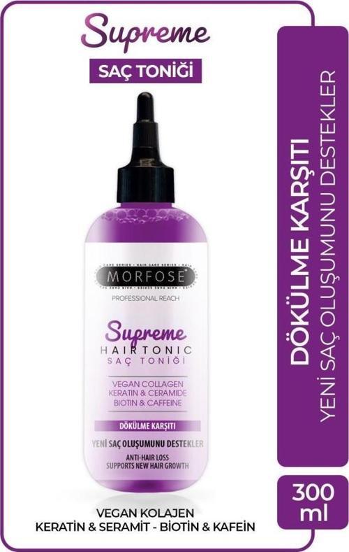 Supreme Vegan Kolajen Içeren Dökülme Karşıtı Saç Toniği 300 ml