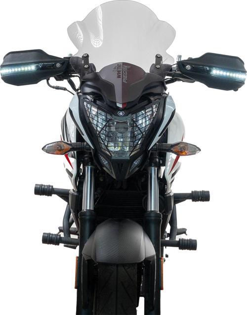 Honda NT 1100 2022-2023 Uyumlu Led Sinyalli Elcik Koruma Siyah