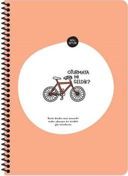 A4 80Yp.Çiz.Spr.Stickerli Defter - Oturmaya Mı Geldik?