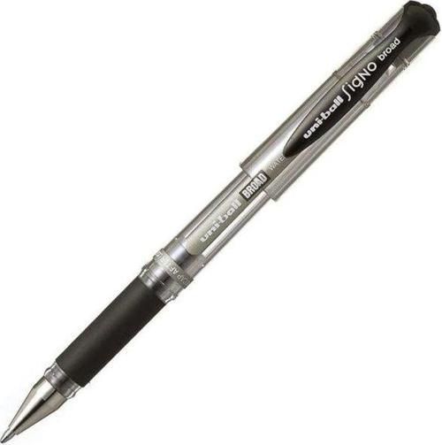 Uniball Signo BROAD 1.0 İmza Kalemi 1'li Siyah -UM-153/1 Bls Siyah