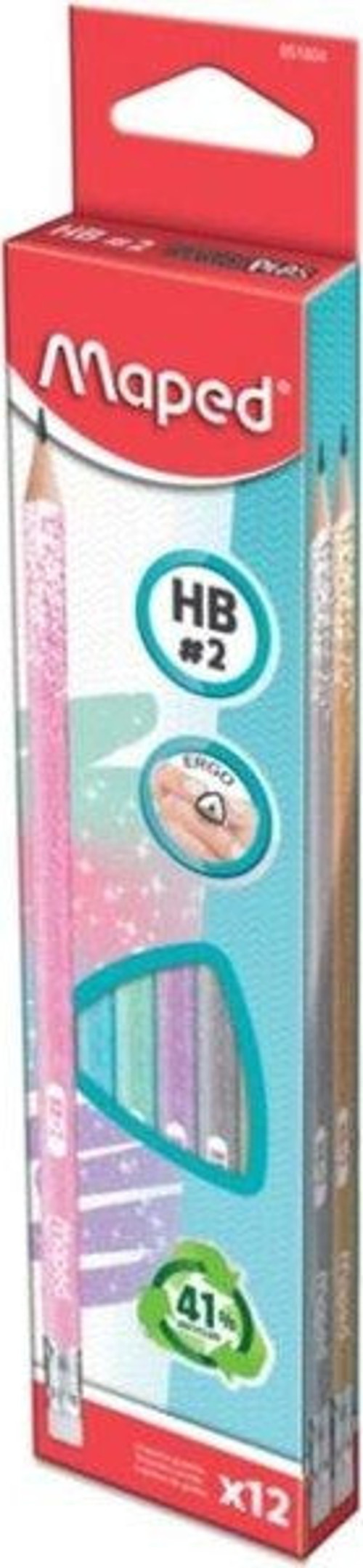 Black Pep'S Deco Glıtter Silgili Hb 12'Li
