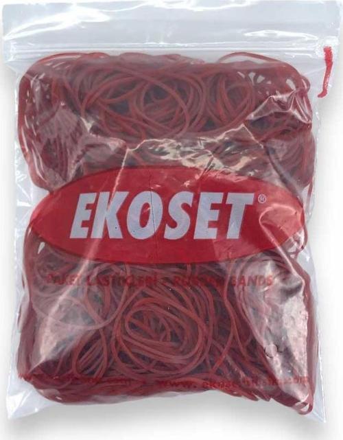 500 Adet 70mm Kırmızı Para Lastiği