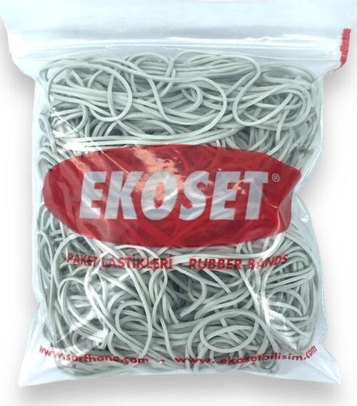 120mm Büyük Boy Beyaz Paket Lastiği 200 Adet