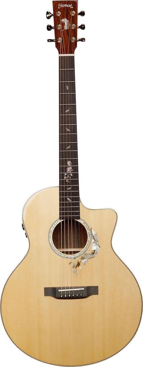 Wing 980 TF-S3 Elektro Akustik Gitar