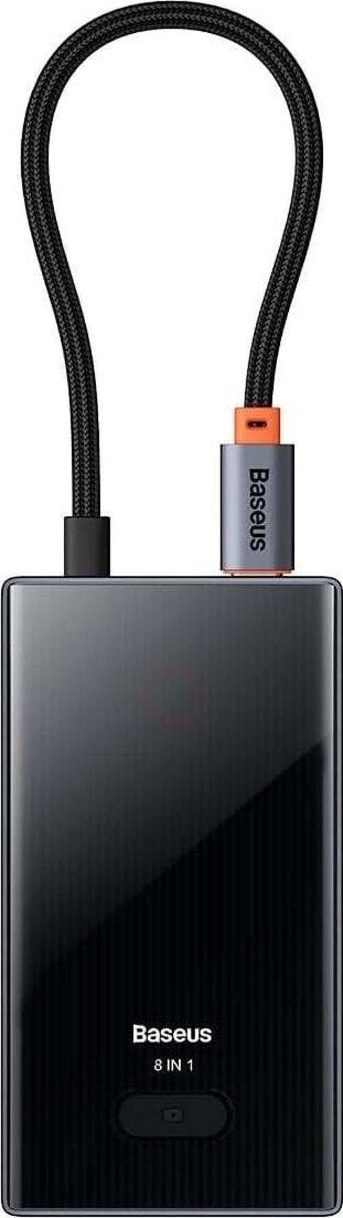 PioneerJoy 8 in 1 Type-C Hub Adaptör-Gri - WKYY030313