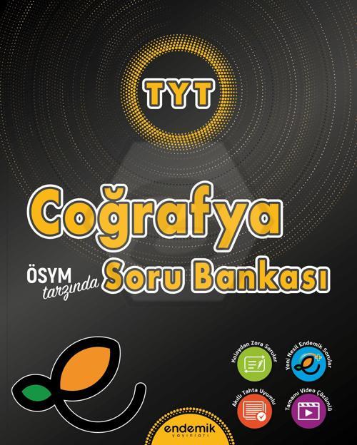 Endemik TYT Coğrafya Soru Bankası Endemik Yayınları